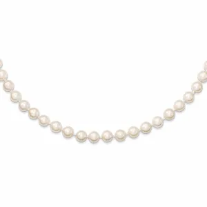 14k Gold White Akoya Saltwater Cultured Pearl