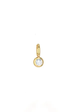 14K Mini Diamond Charm