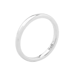 18K Gold Classic Wedding Ring 3mm x 1.60mm . - 20535148