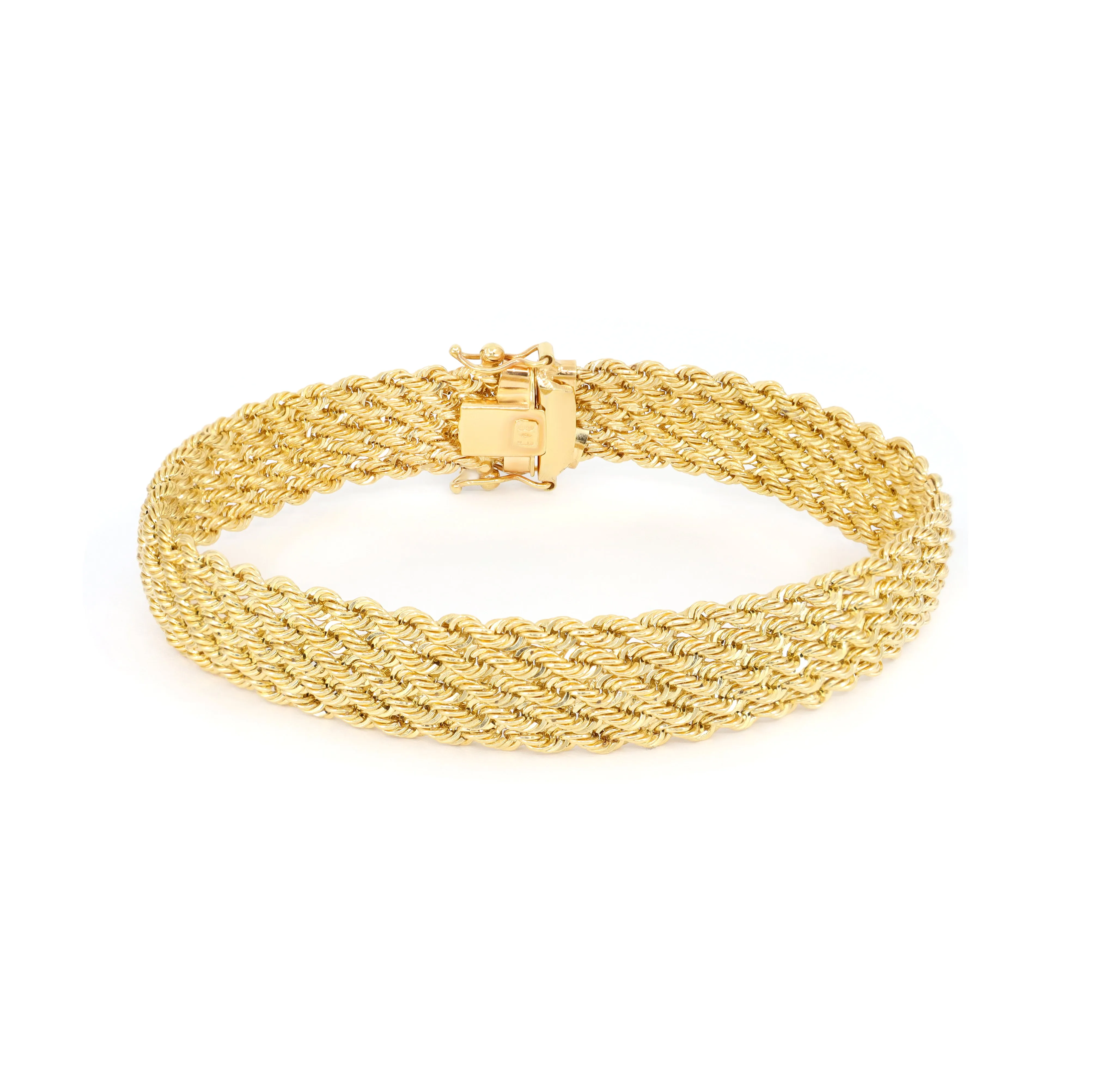 18K Yellow Italian Made Gold Bracelet - 20724597