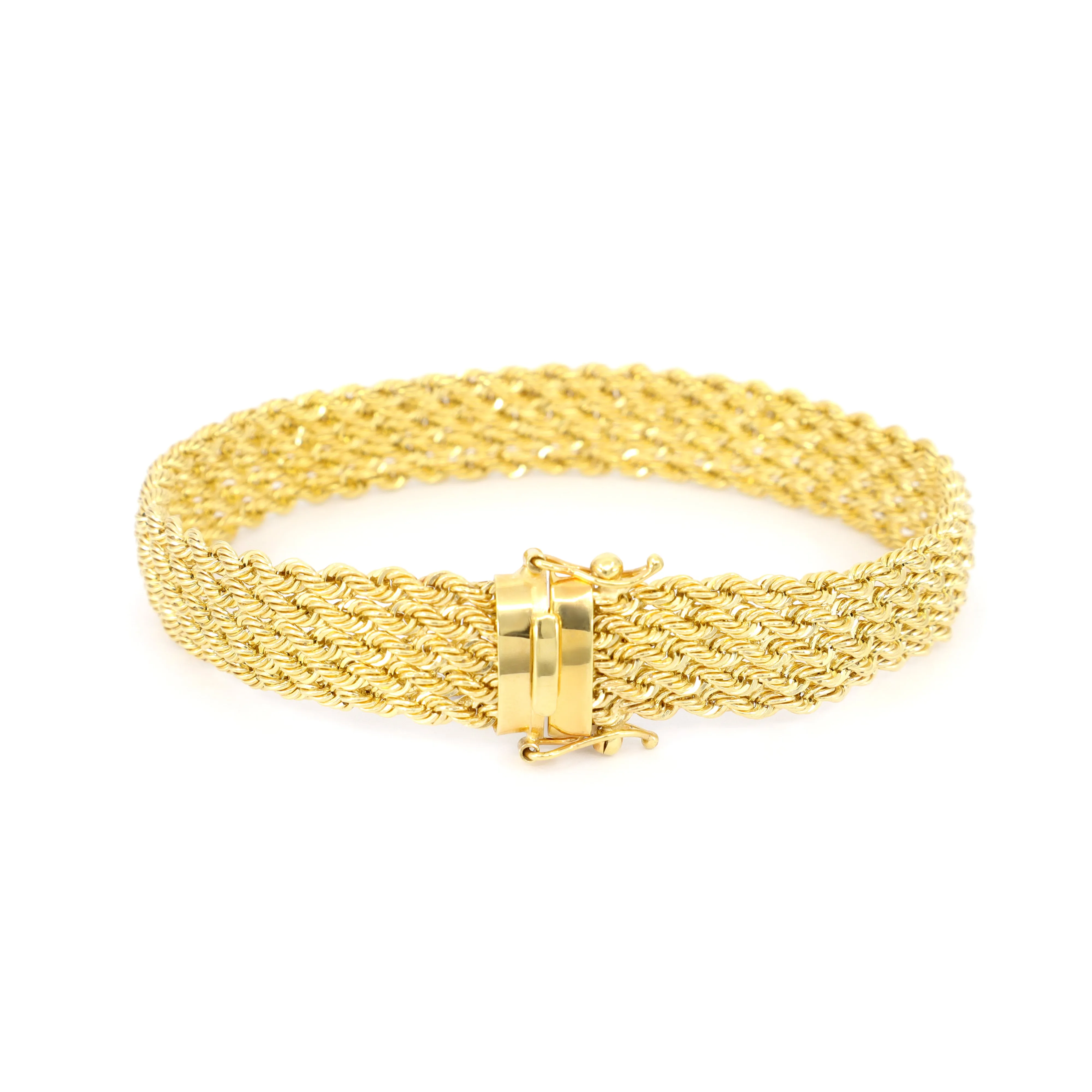 18K Yellow Italian Made Gold Bracelet - 20724597