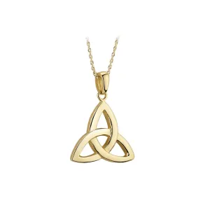 9K Gold Small Trinity Knot Pendant