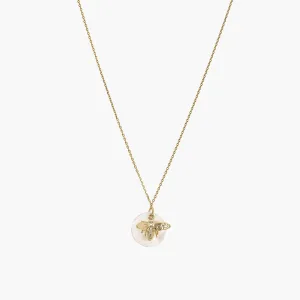 Bee Pearl Necklace