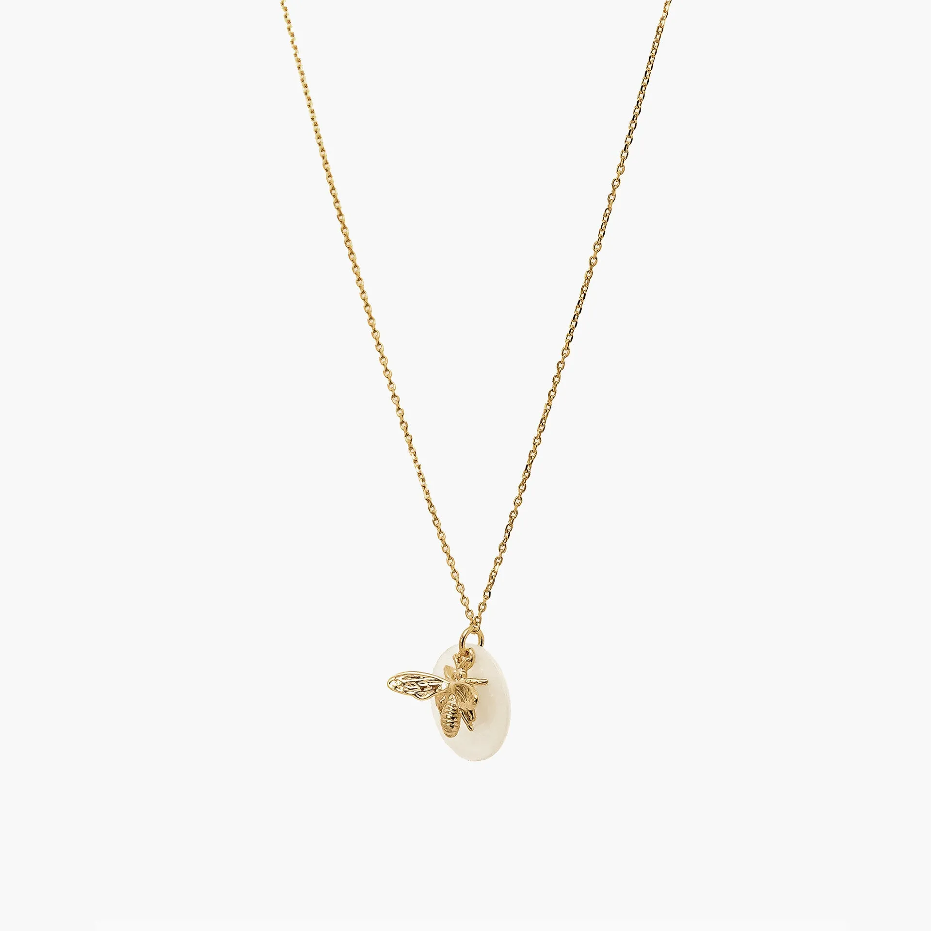 Bee Pearl Necklace