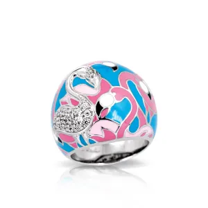 Belle Etoile Flamingo Ring