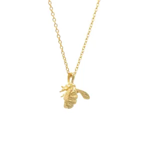 Bumble Bee Pendant Gold - Mini