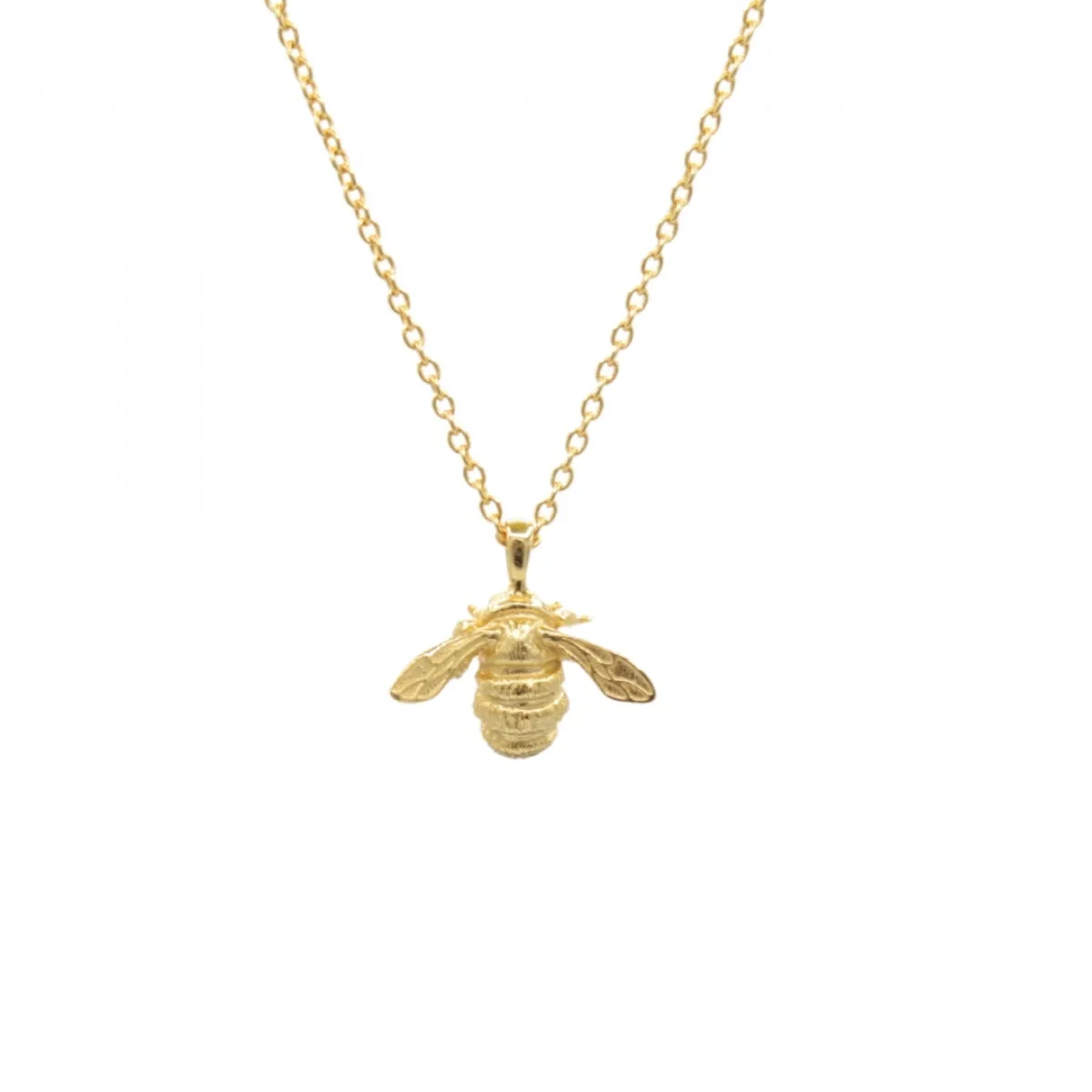 Bumble Bee Pendant Gold - Mini