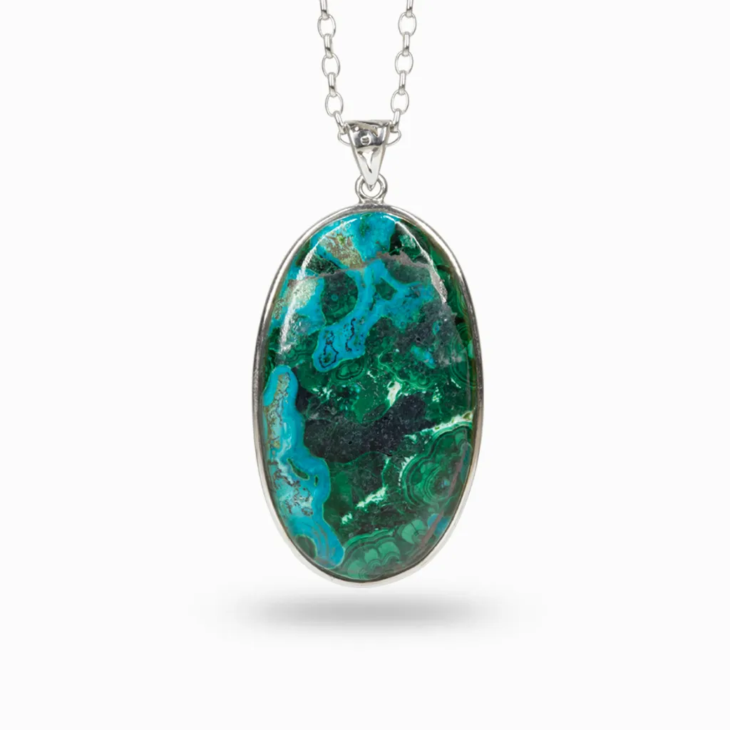 Chrysocolla Malachite Necklace