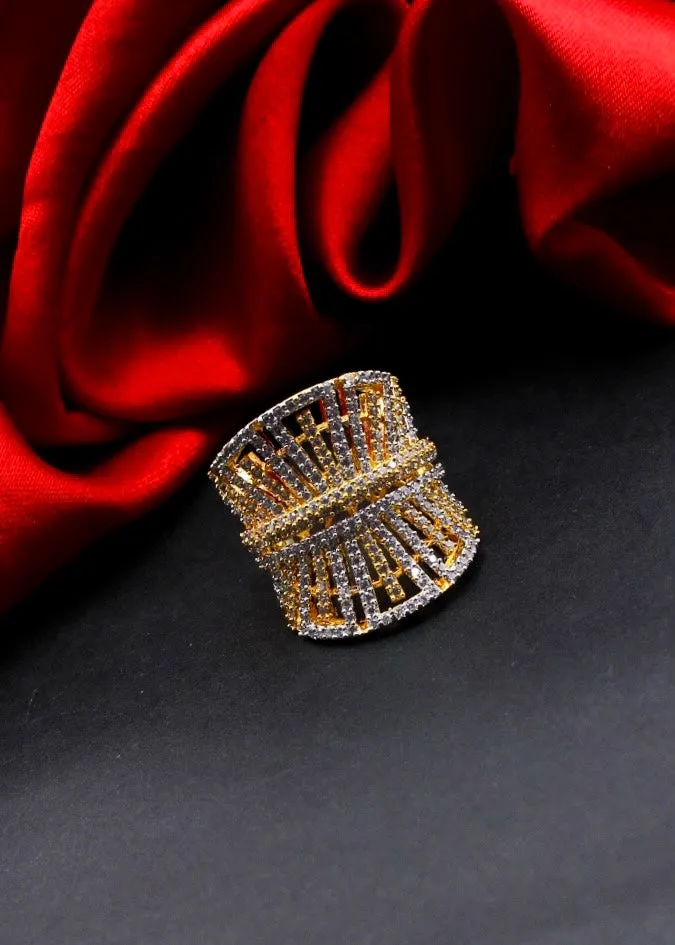 CLASSIC DIA FRINGER RING