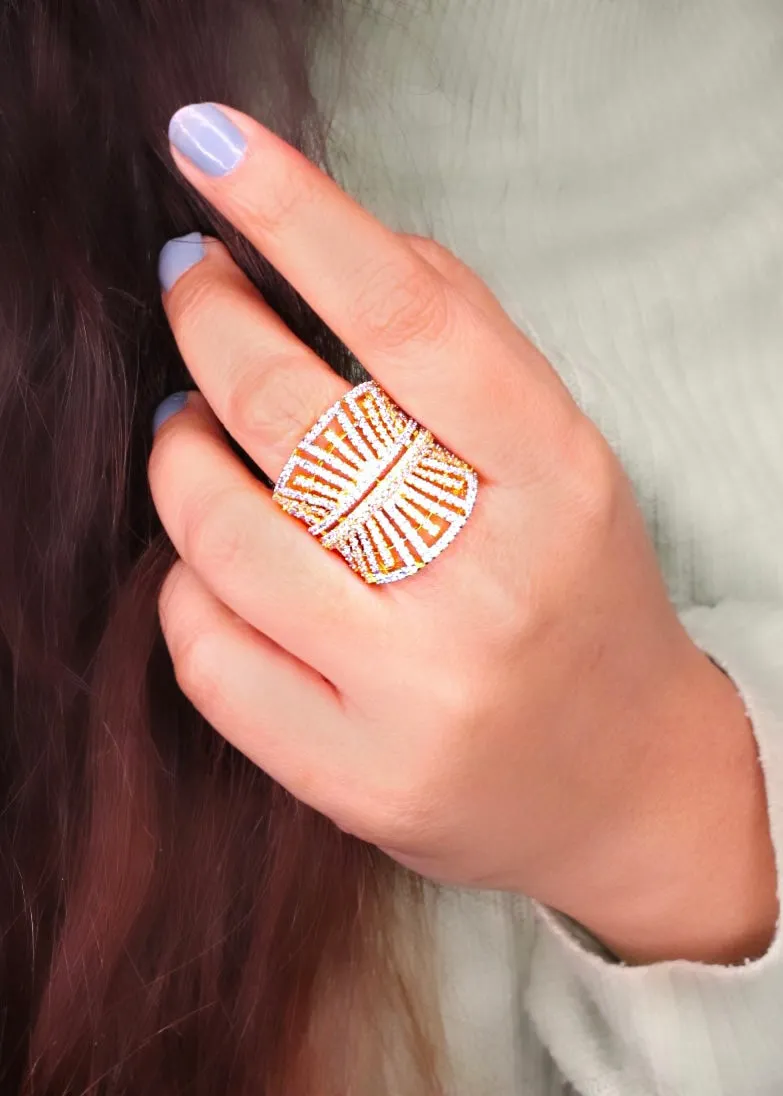 CLASSIC DIA FRINGER RING