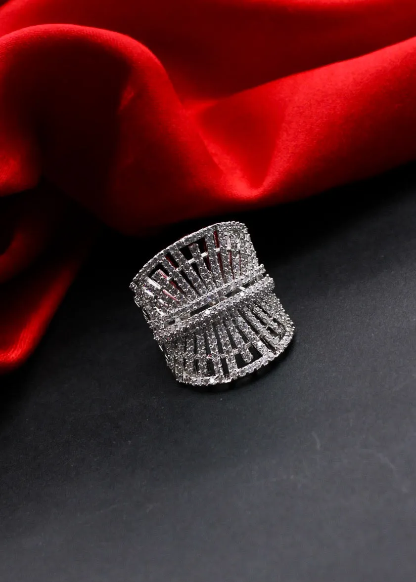 CLASSIC DIA FRINGER RING