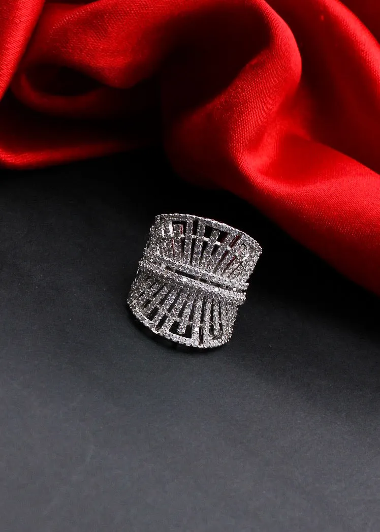 CLASSIC DIA FRINGER RING