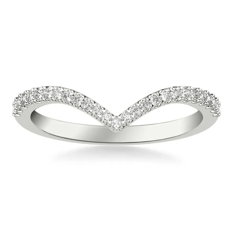 Classic Diamond Contour Band