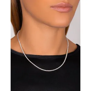 Classic Diamond Tennis Necklace  - 3 Carats