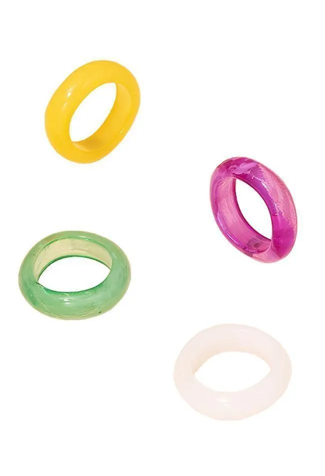 Colorful Acrylic Ring