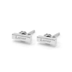 Darling 'Lover' Sweet Nothing Studs