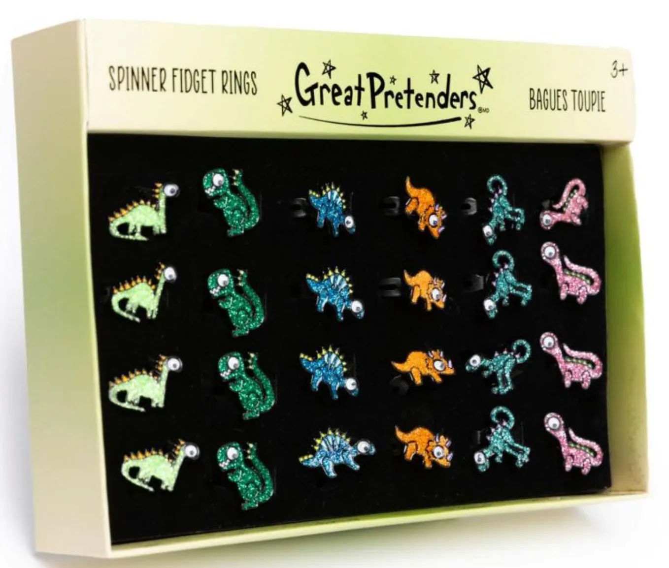 Dinosaur Fidget Rings