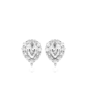 Georgini Monaco Stud Earrings - Silver