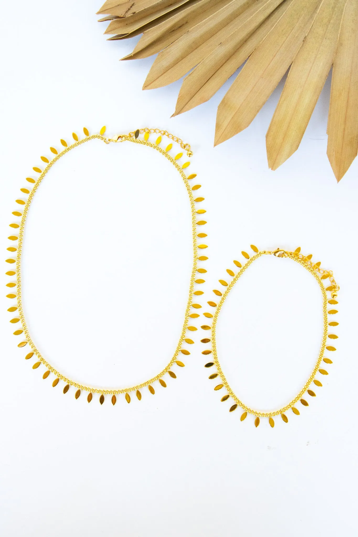 Gold Petals Necklace