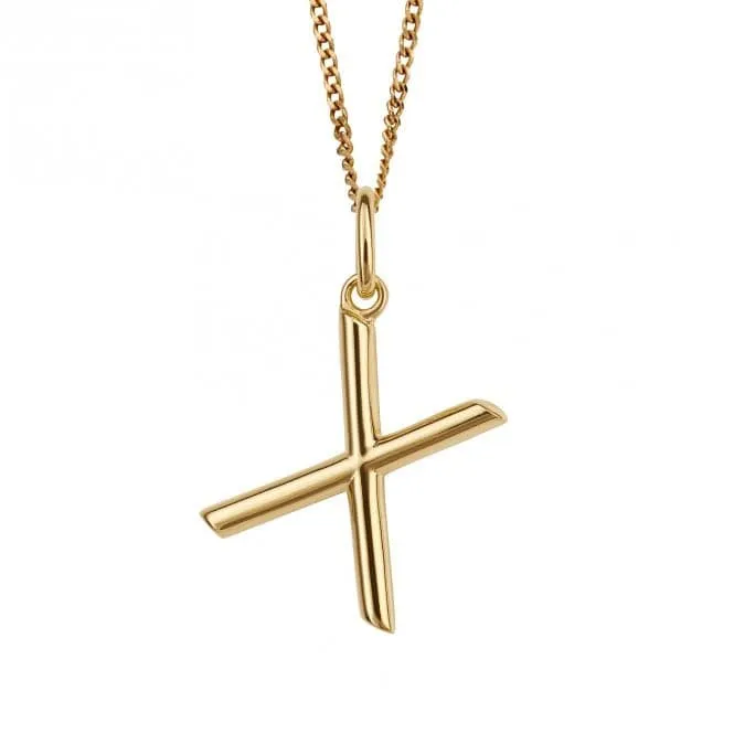 Gold Plated Initial Letter Y Pendant P5151