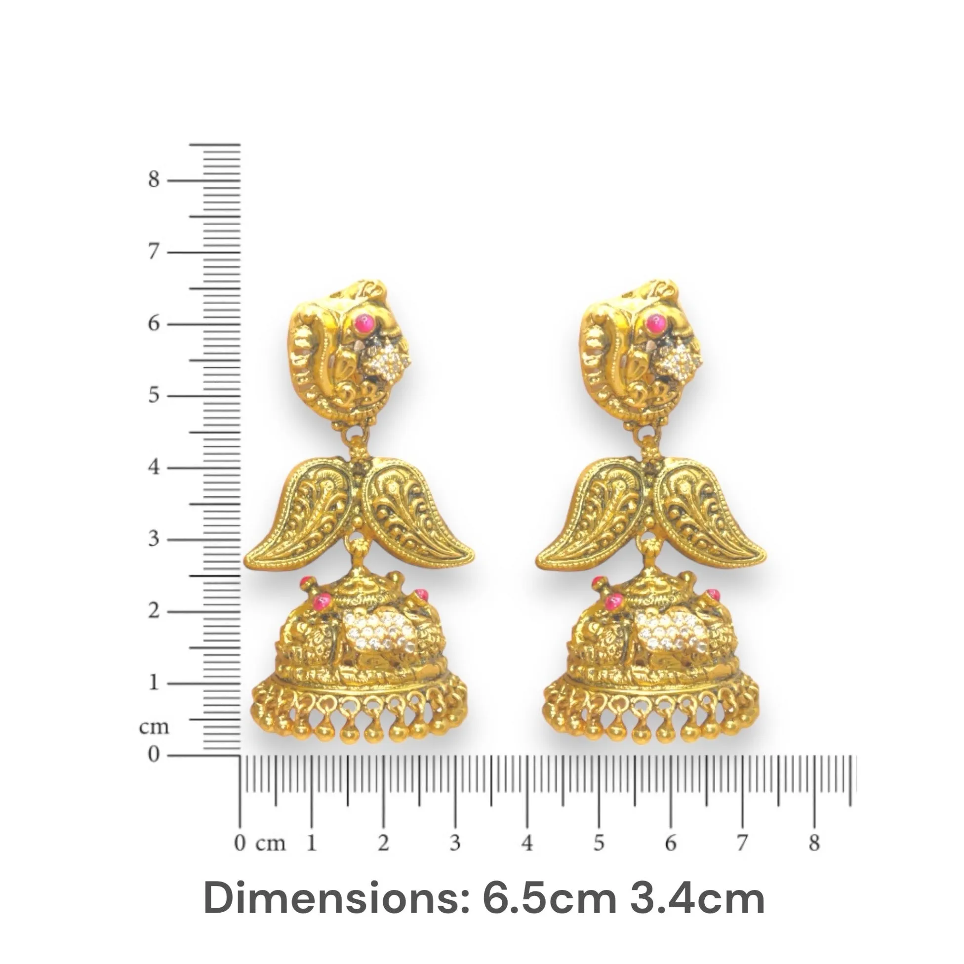 Golden Bliss Jhumka