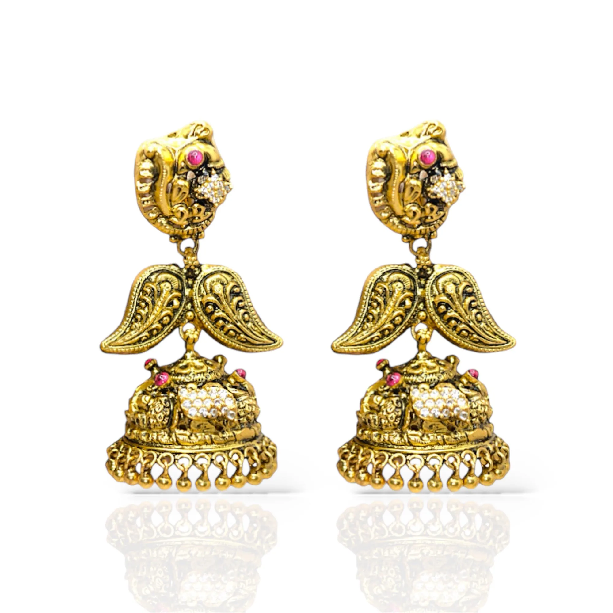 Golden Bliss Jhumka