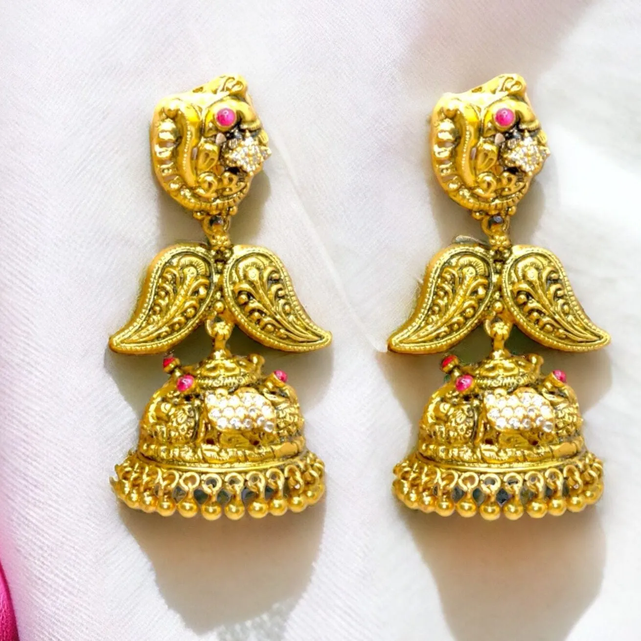 Golden Bliss Jhumka