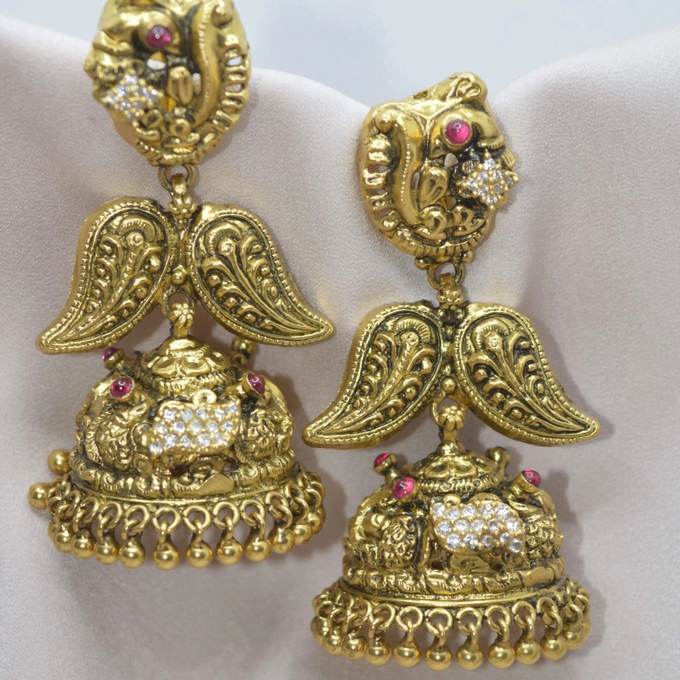 Golden Bliss Jhumka