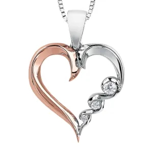 Heart Shaped Canadian Diamond Pendant