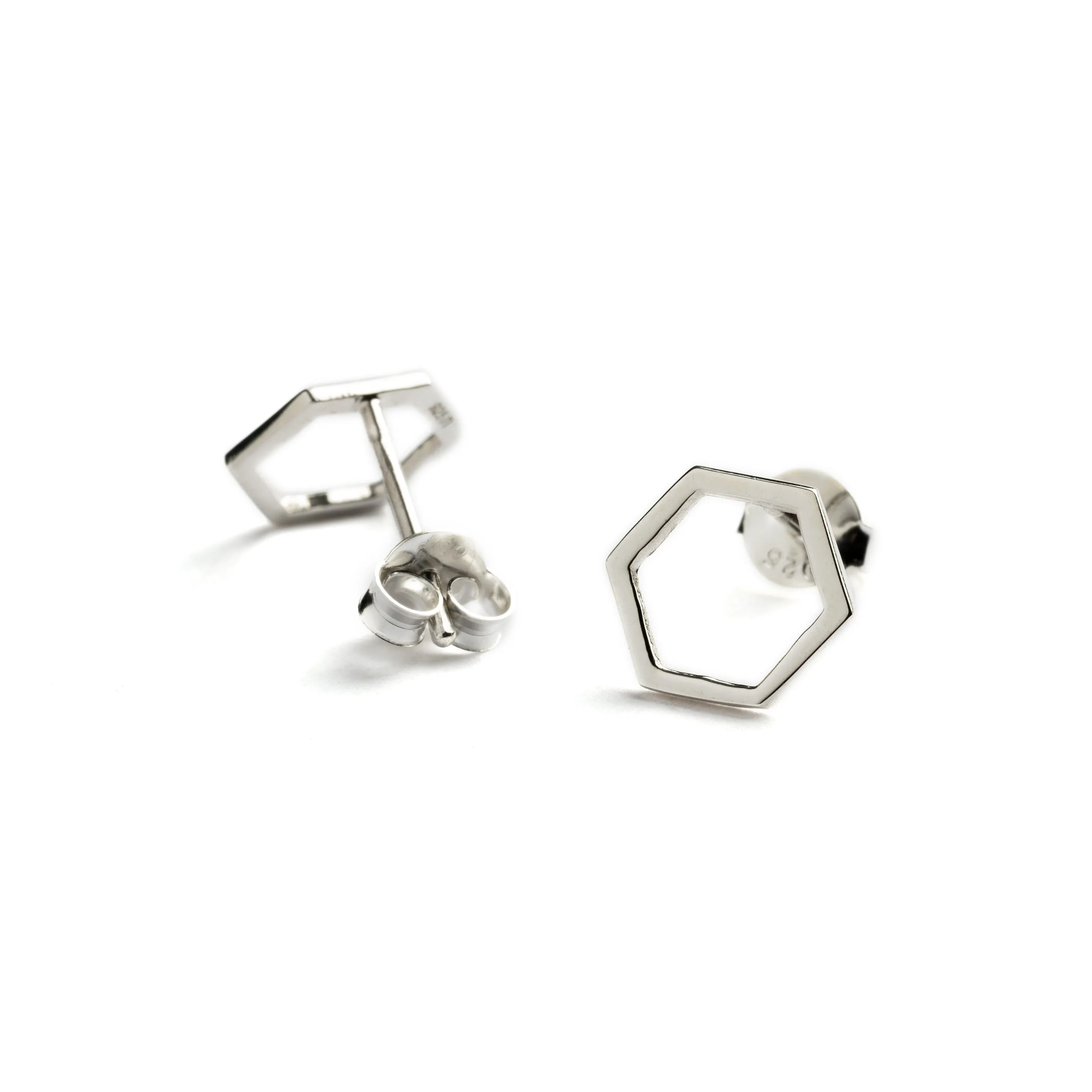 Hexagon Studs