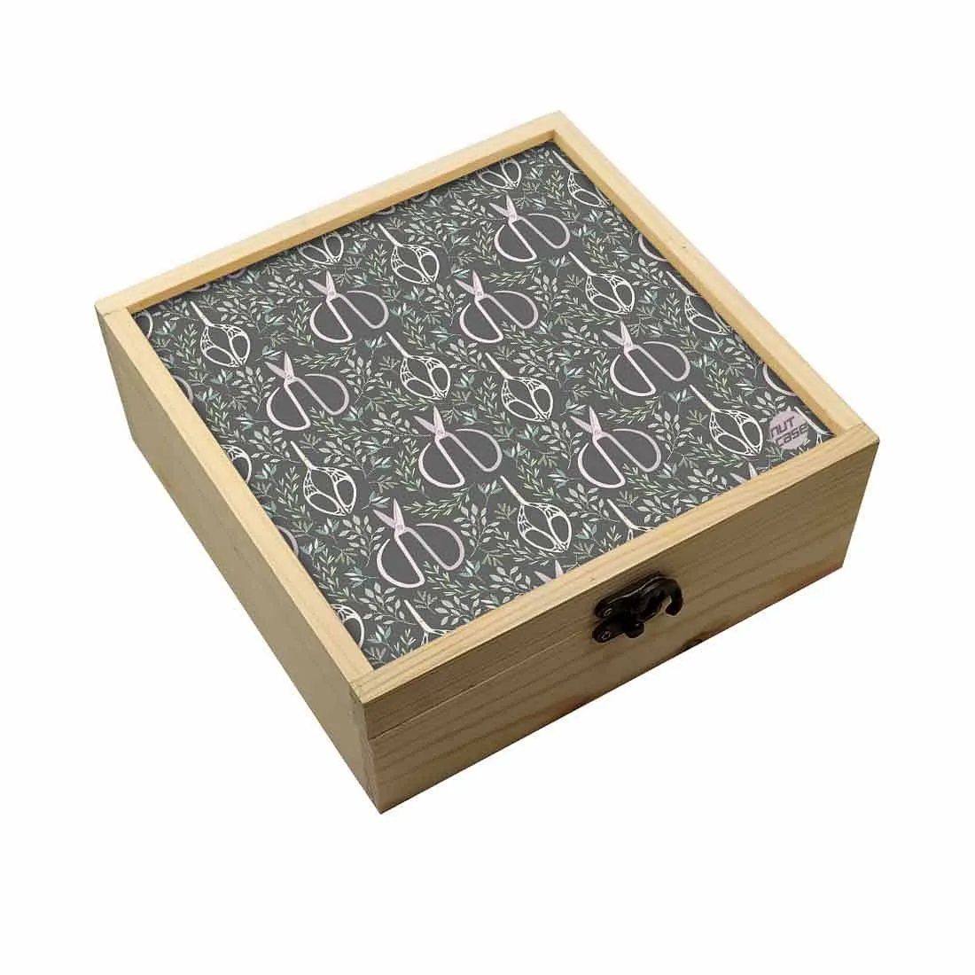 Jewellery Box Makepup Organizer -  Scissors