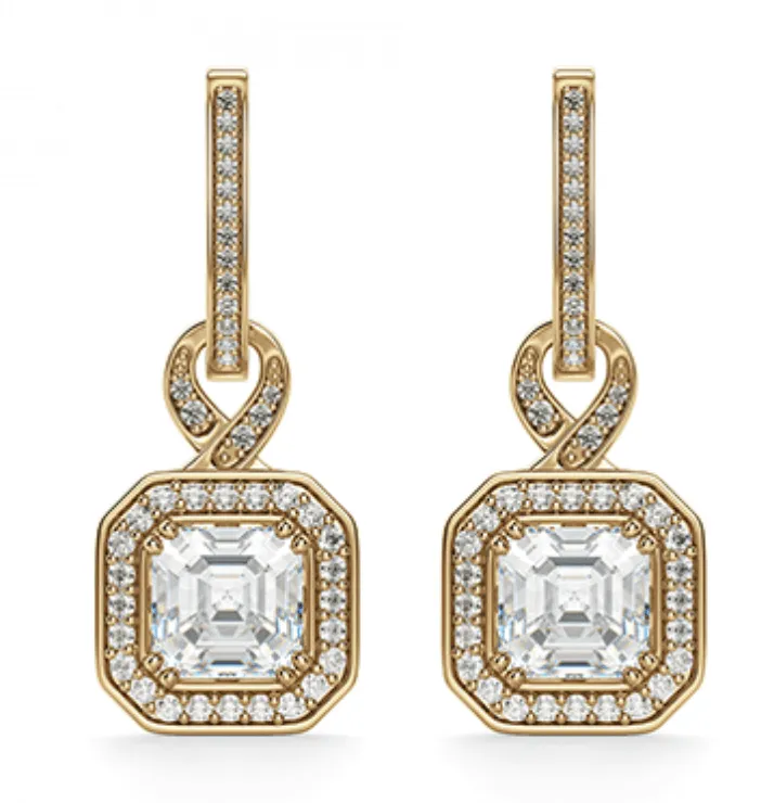 Julia Diamond Drop Earrings