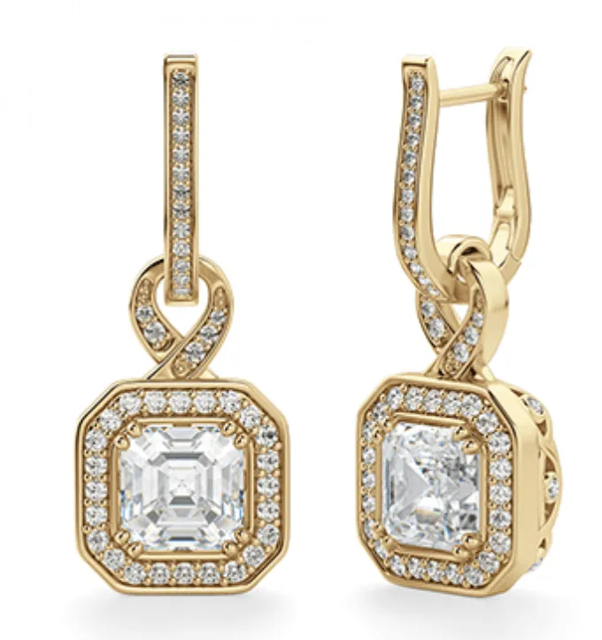 Julia Diamond Drop Earrings