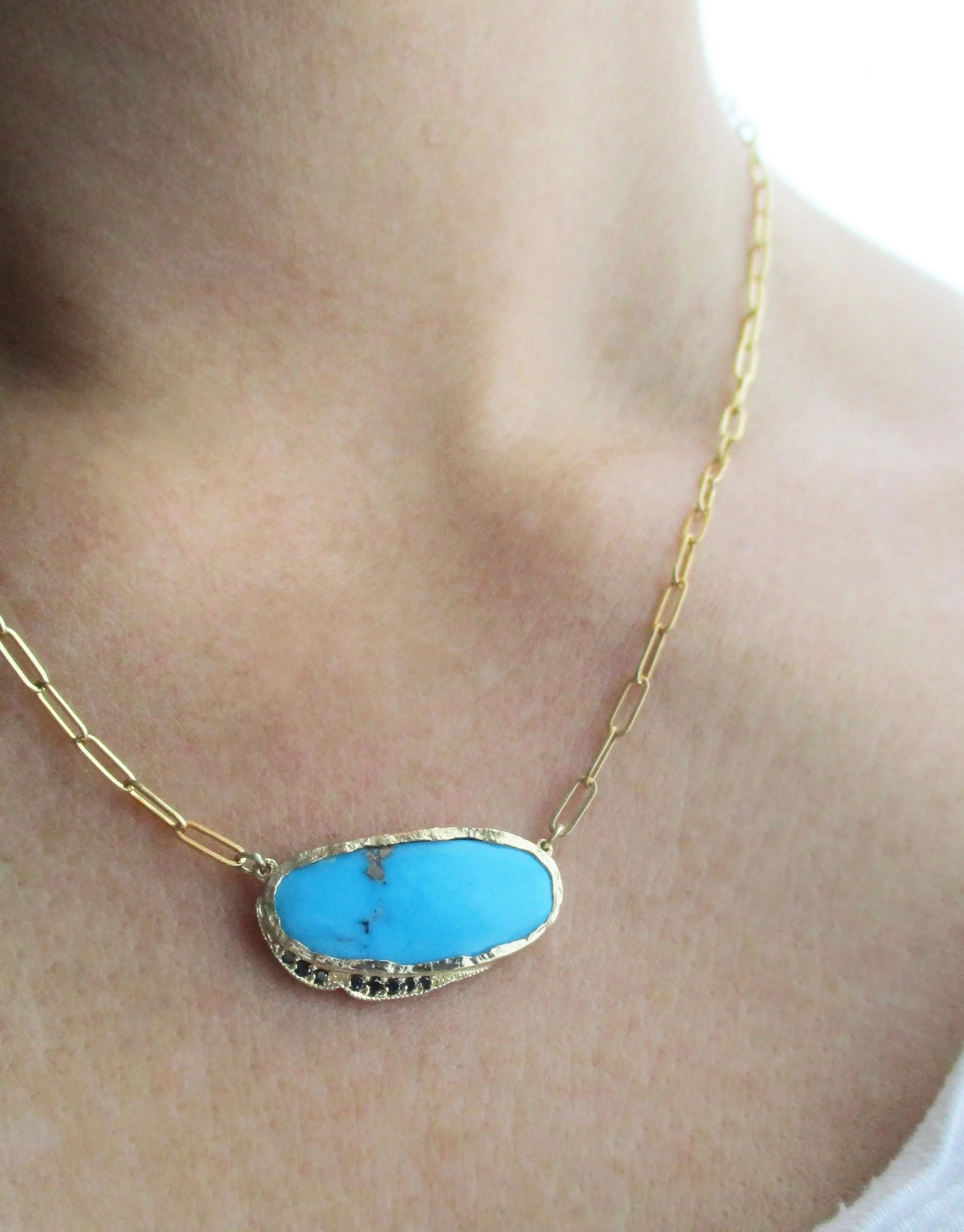 Kingman Turquoise Hidden Cove Necklace