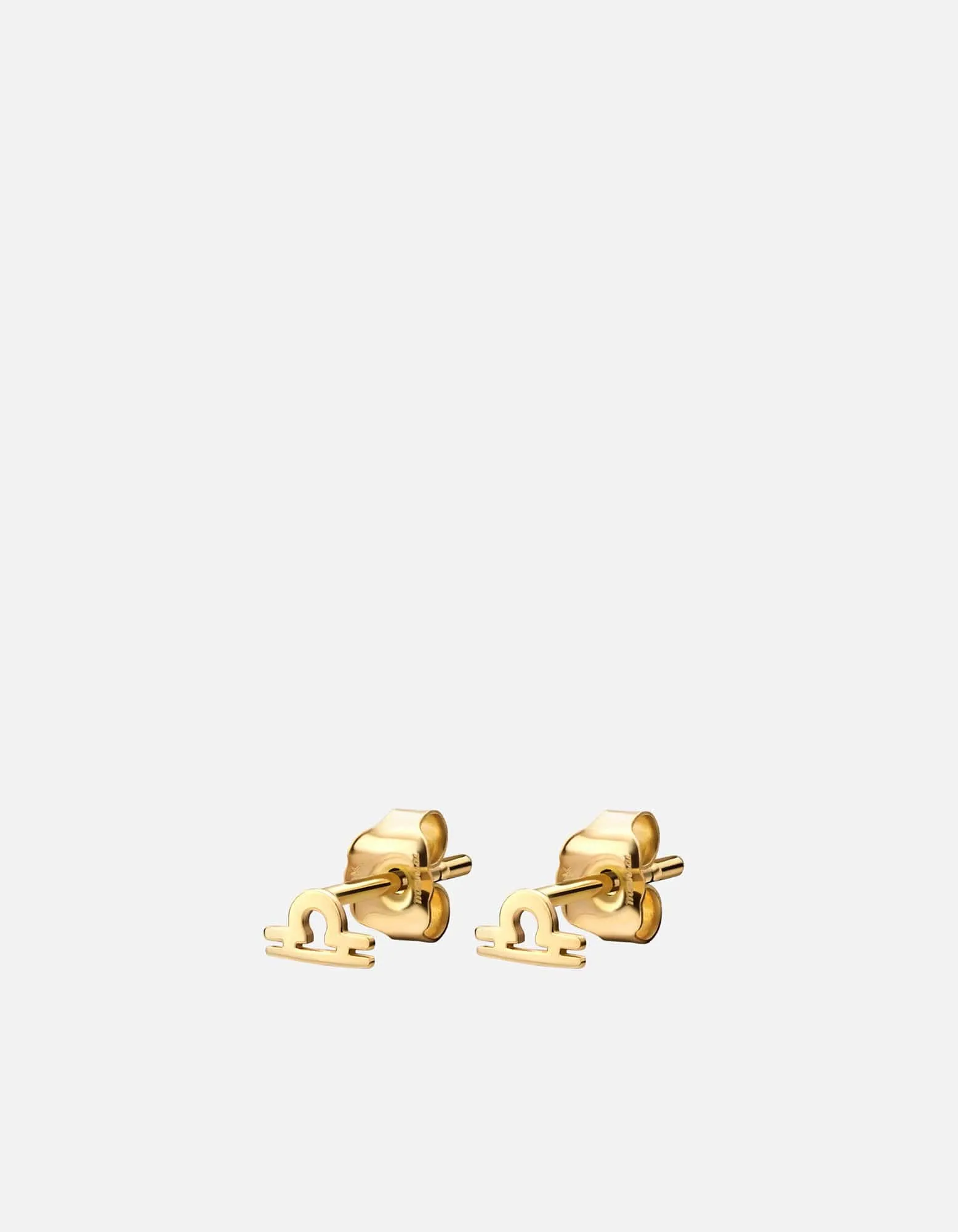 Libra Astro Studs, 14k Gold