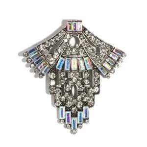 Lipstick & Chrome : Sparkle Statement Brooch