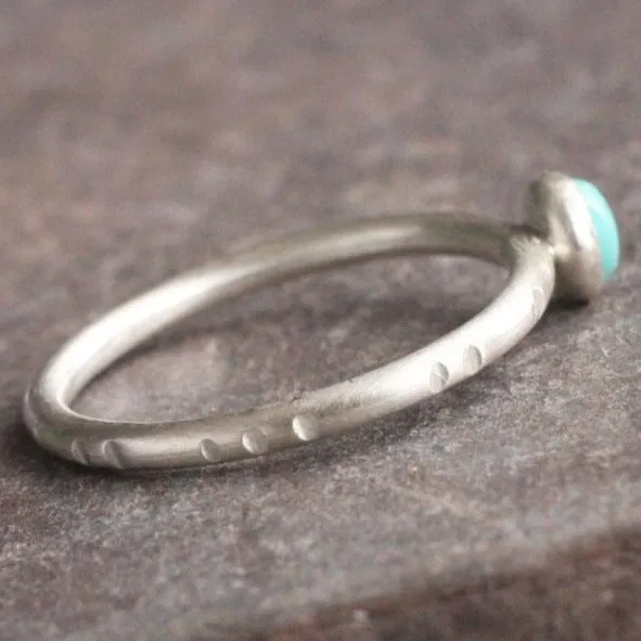 Little Joy - Oxidized Sterling Silver Ring Band