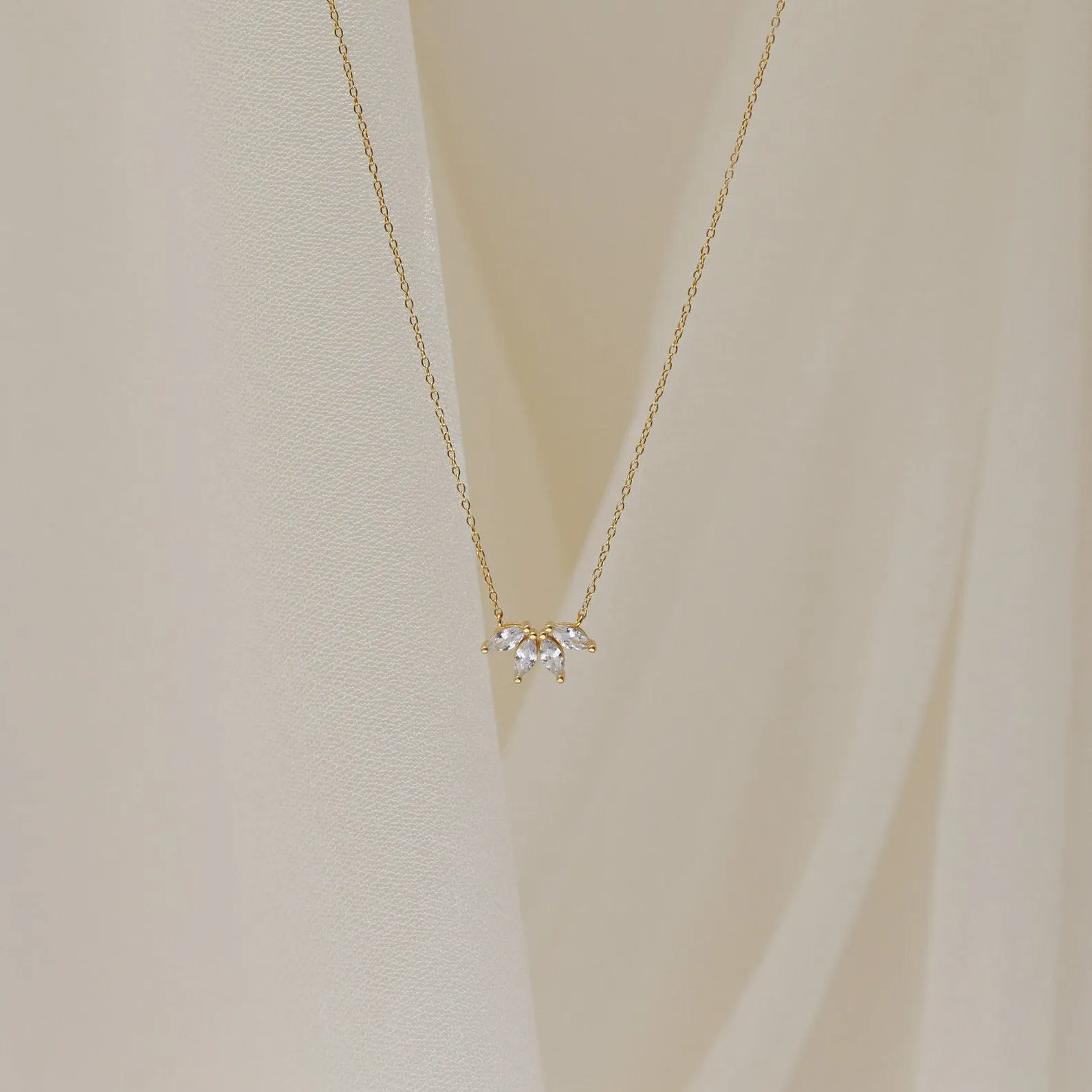 Marquise Diamond Necklace