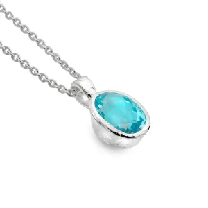 Ocean Soul Topaz Pendant