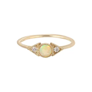 Opal Spear Ring