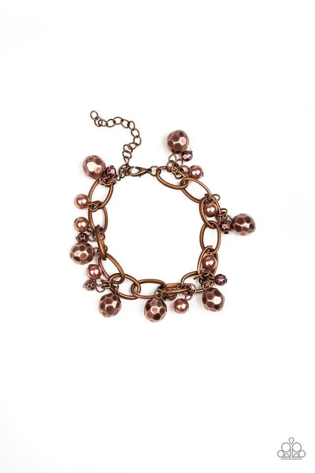 Paparazzi Bracelet ~ Make Do In Malibu - Copper