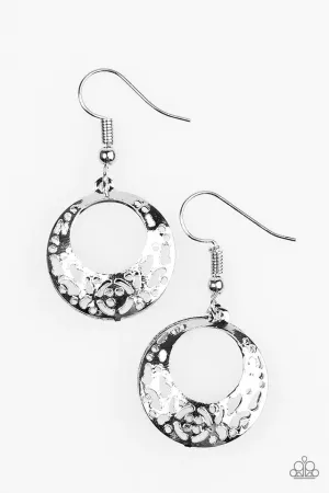 Paparazzi Earring ~ BRIGHT On! - Silver