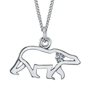 POLAR BEAR CANADIAN DIAMOND PENDANT