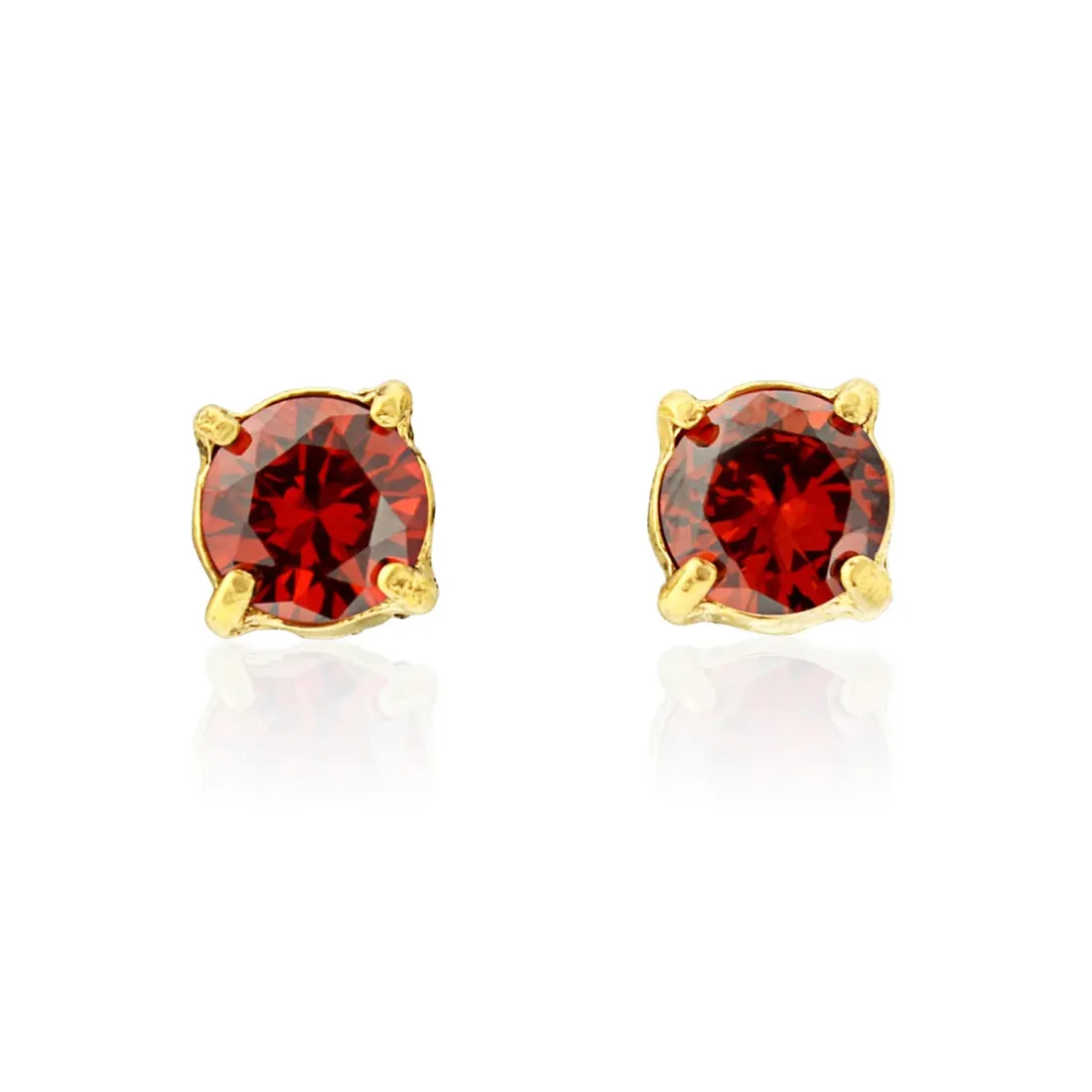 Radiant Ruby Earrings