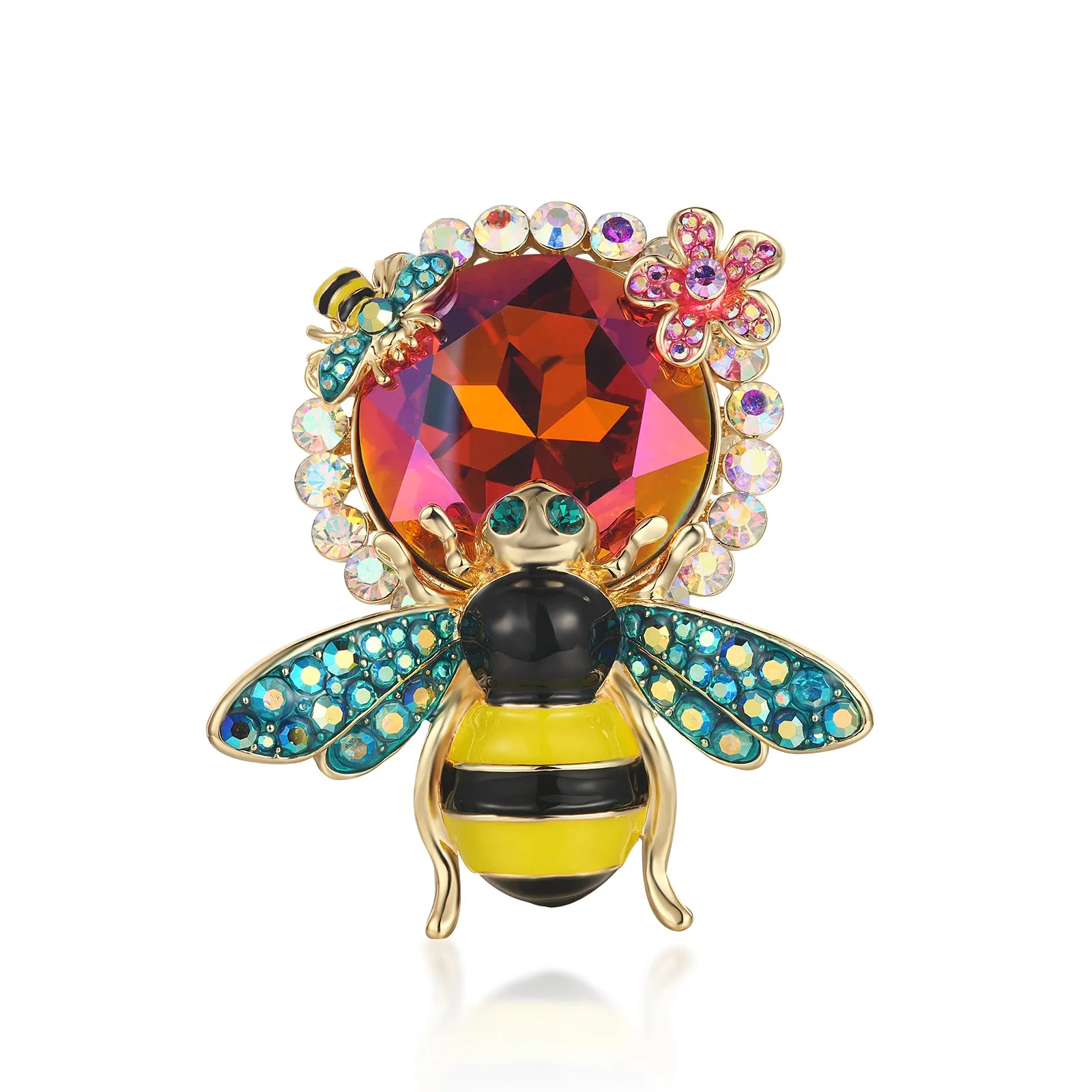 Royal Bumble Bee Brooch