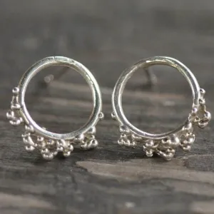 Russel Reef Hoop Studs