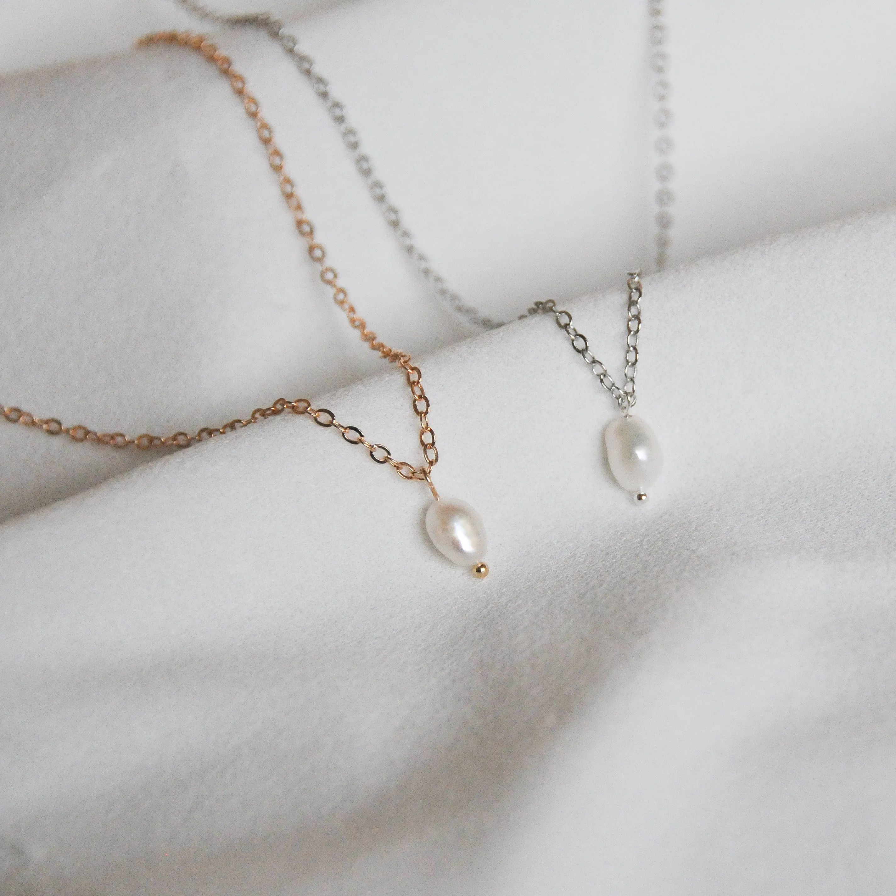 Single Pearl Necklace