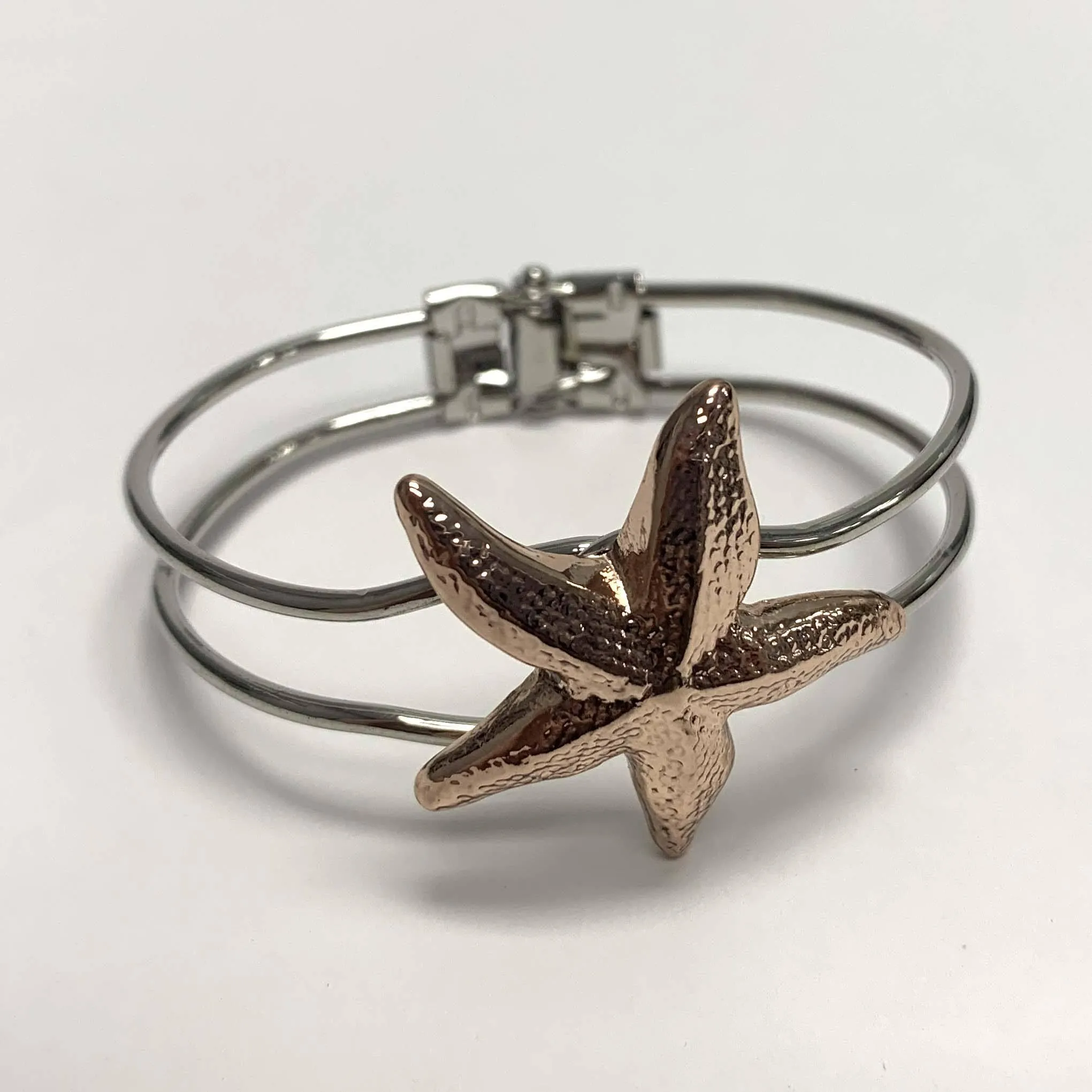 Starfish Cuff (Copper Plated) / Bracelet