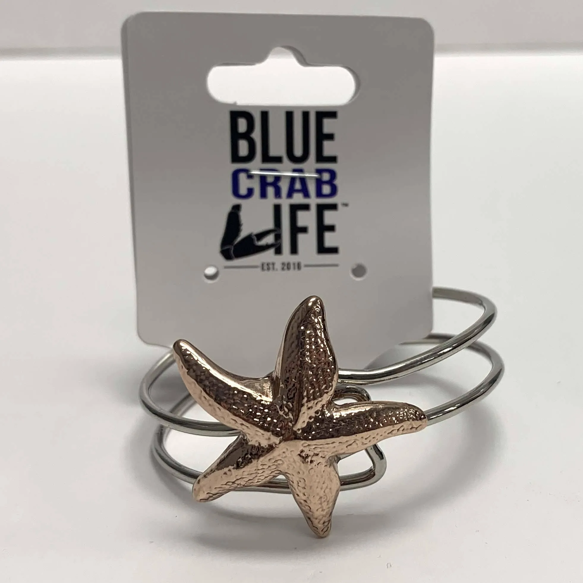 Starfish Cuff (Copper Plated) / Bracelet