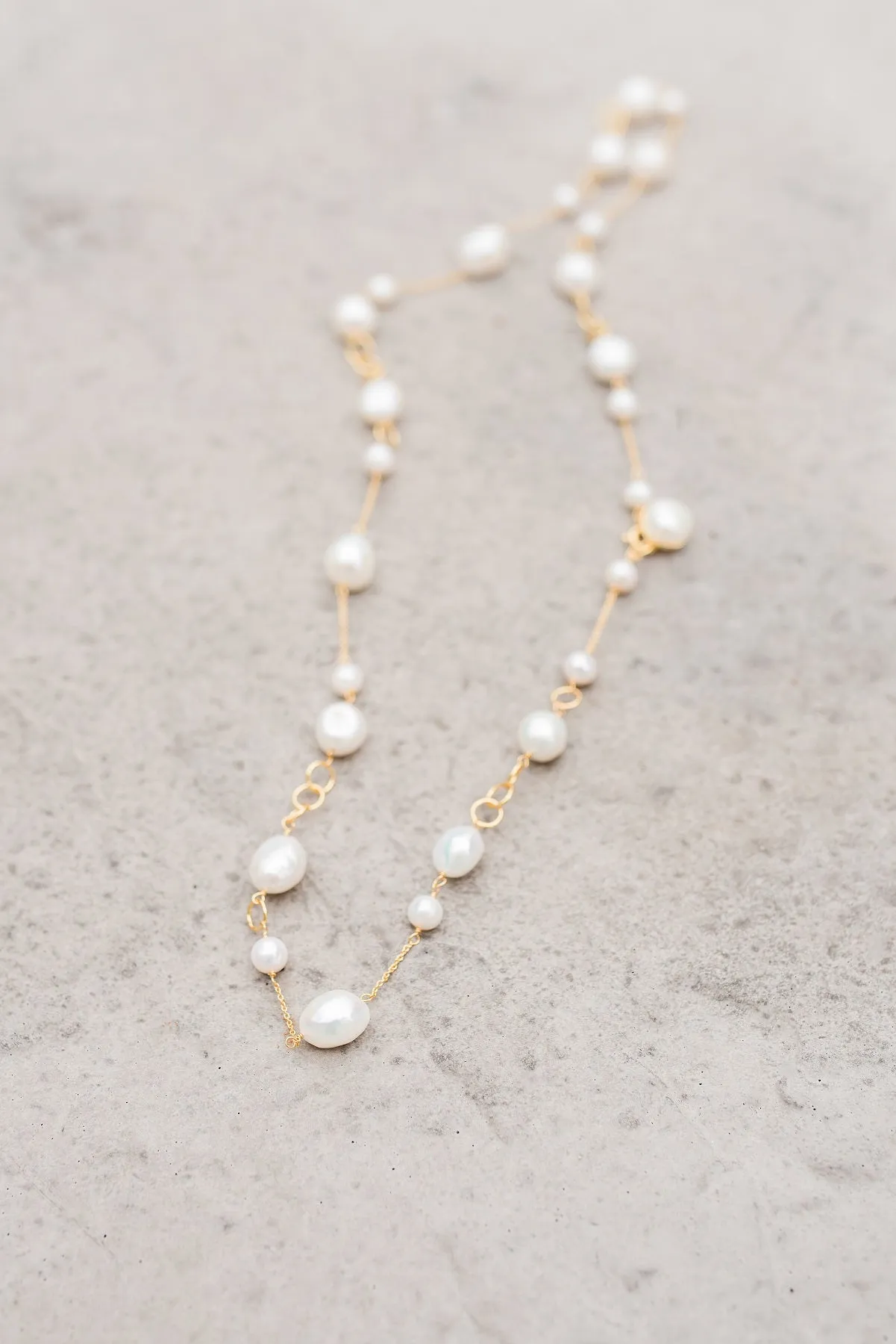 The Queen Ann Pearl 18K Necklace